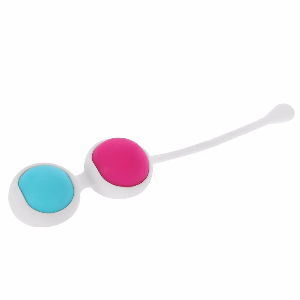 Free Custom Box - Sexual Health High Quality Silicone Waterproof Jiggle Medical Silicone Kegel Exercise Ball