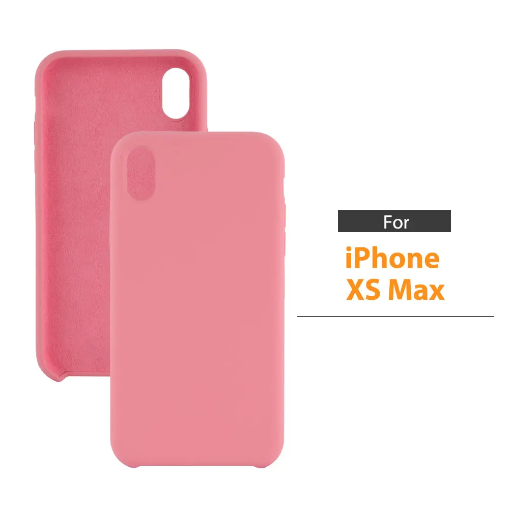 Tpu Pc Phone Case For Iphone Xs Max Soft Mobile Covers Cellphone 360 Full Cover Colorful Matte Silicone Shell