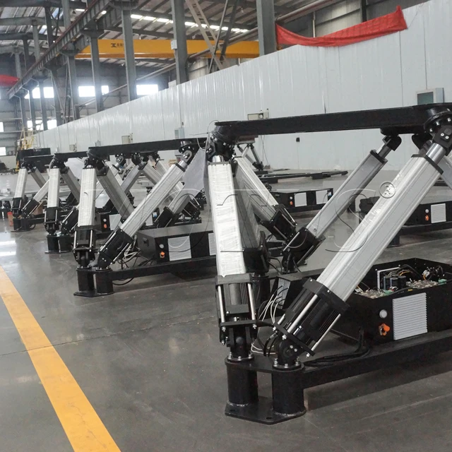 6DOF Motion Platform 500kg  for VR Simulators  Flight Simulator Racing Simulator Factory Direct Selling