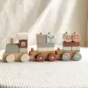 รถไฟตัวต่อสีเขียว