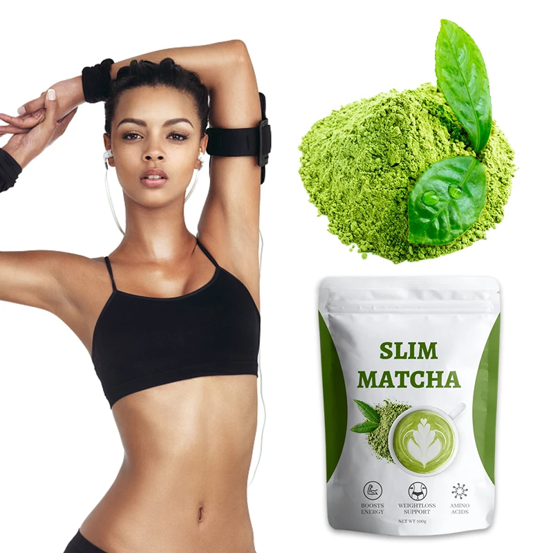 Oem Private Label Organic Slimming Matcha Powder Green Tea Matcha Tea