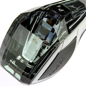 Poignée de bouton de changement de vitesse en cristal pour BMW