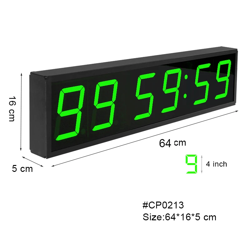 Orologio da parete digitale elettrico, orologio da parete a LED con telecomando, display multifunzionale, sveglia, temperatura, data, ora per la casa (rosso e rosso