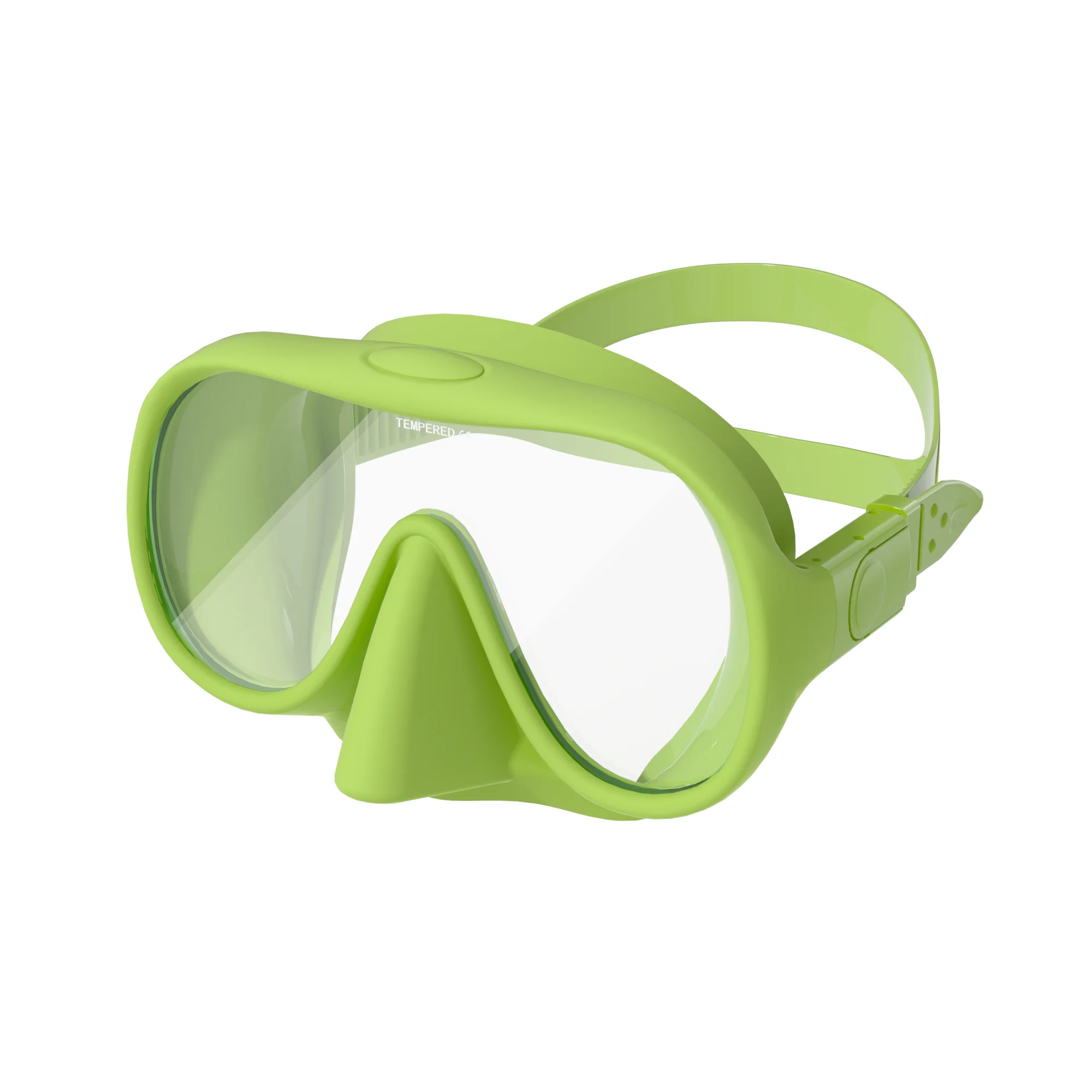 Factory ZMZ DIVE High Quality Goggles Anti Fog Film Scuba Diving Snorkeling Half Face Mask Customized Hot Item Scuba Diving Mask