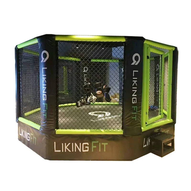 Customized logo Boxing Ring Fighting Octagon Mma Sanda Cage