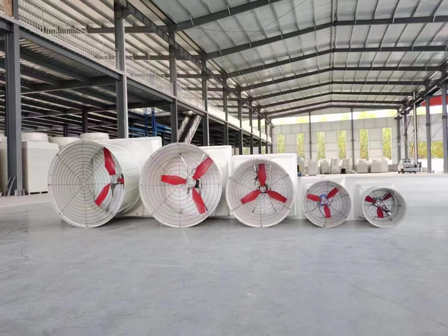 Cone Ventilation Exhaust Fan, FRP, Axial, Aluminum - detail 24