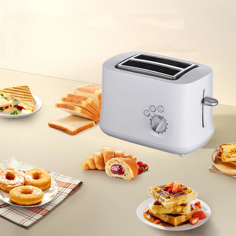 Made in China Transparent Toaster with Multifunction Auto Pop up Shut off