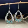 Ancient silver, turquoise