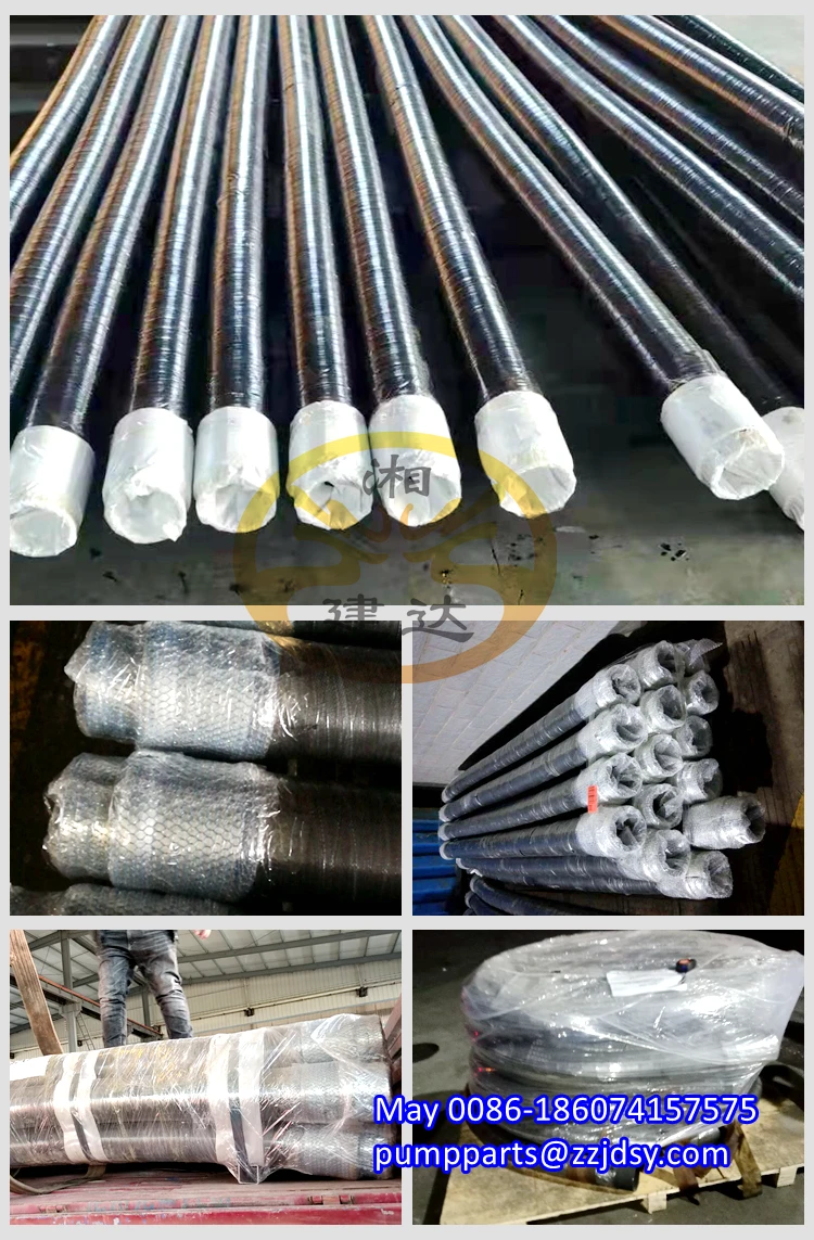 pompe à béton tuyaux de livraison, 4 couches de fil d'acier tuyau en  caoutchouc avec des raccords sk/mf/zx/hd accouplements