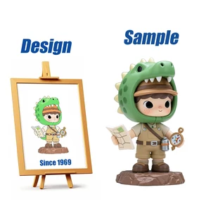 Shengye Action Figure Toy Factory Custom Impressive Unique Cartoon Crocodile Boy Toy Figure Statues Stand Model for Gift Giving