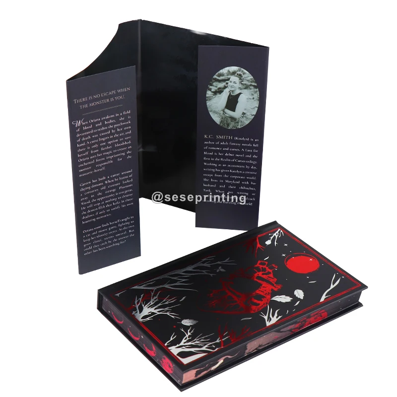 Sprayed Edge Book Printers China Professional Casebound Book Hardback Book Publishing Printing Services