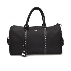 Outdoor Gym Crossbody Duffle Womens Sports Travel Bag with Zipper Closure Waterproof