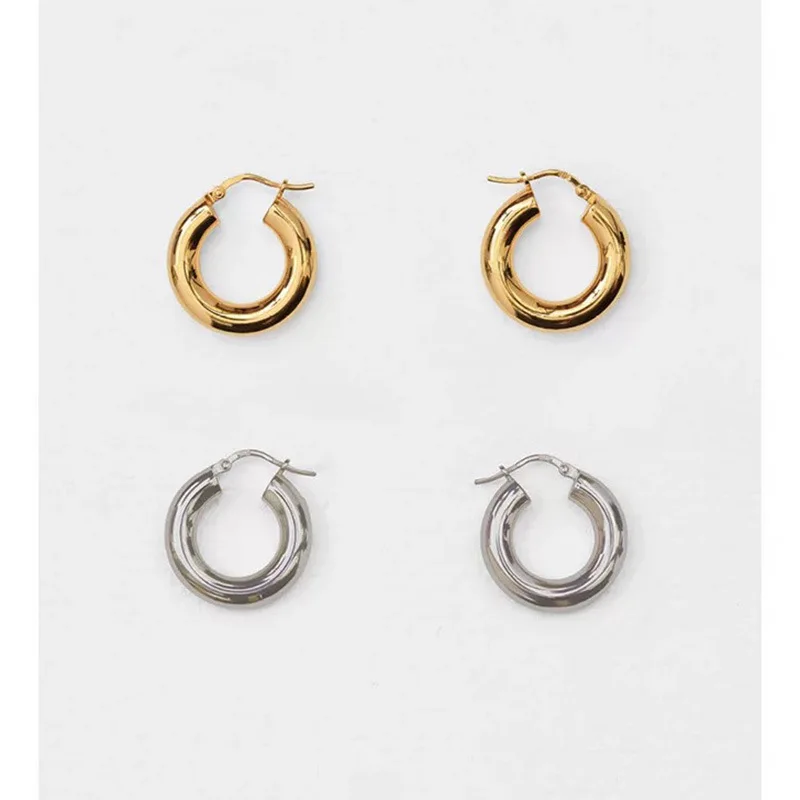 gold plated hoop earrings wholesale