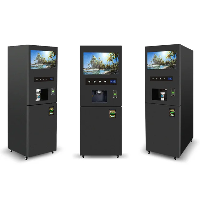 Máquina de venda automática de shake de proteína totalmente automática para máquina de venda automática de café GS de academia