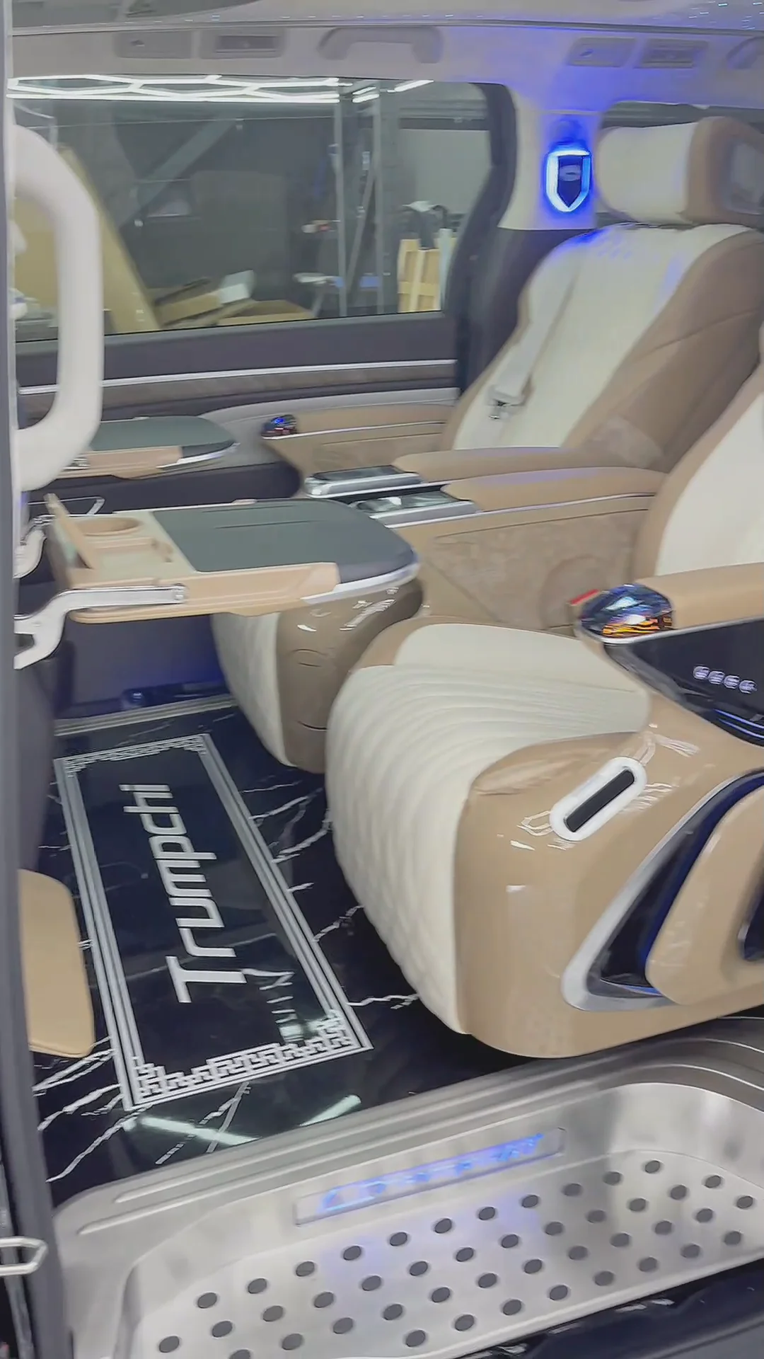 Luxury Car Seat For Refit Business Car With Pneumatic Massage And Large