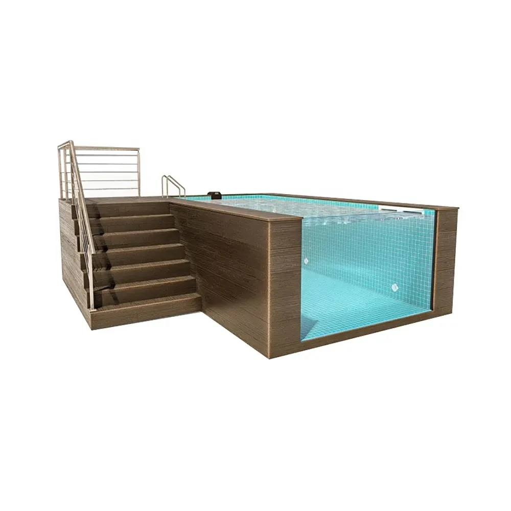Above Ground Pool With Acrylic Above Ground Acrylic Pool Slides Above ...