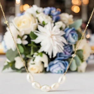 Single-strand Necklace, 925 Sterling Silver Chain, 5A Grade Luxury Edison White Pearl, 40 Cm, Unisex/women's Gift Pendant