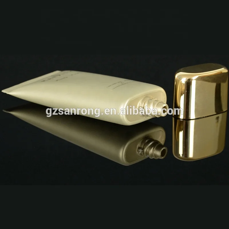OEM Oval 15ml 20ml 30ml 50ml 75ml Personal Skin Protection Lotion Packaging BB Cream Sunscreen Luxury Fashion Tube