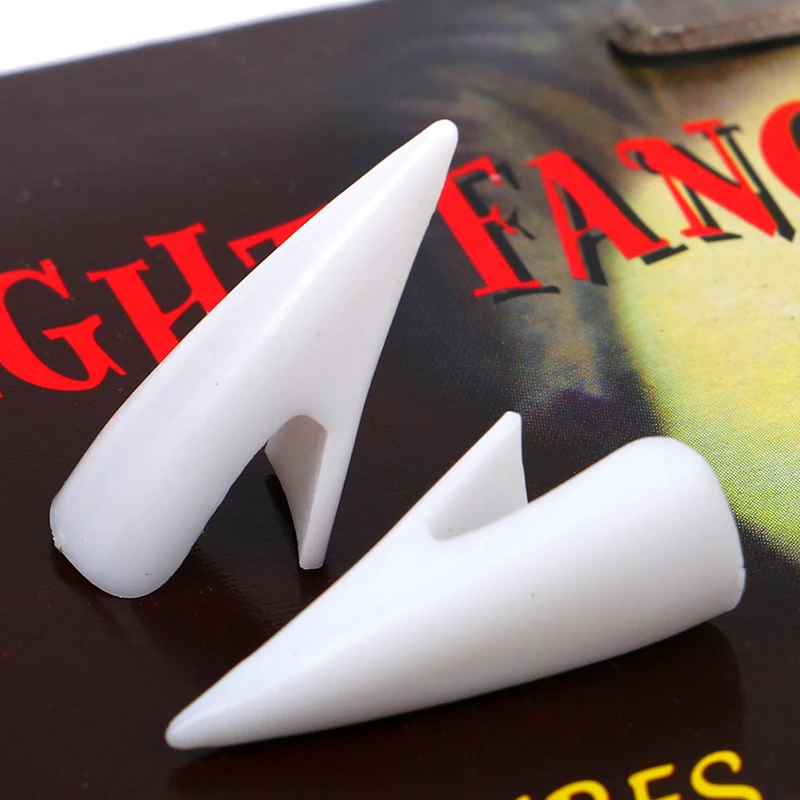 Customizable Plastic Bulk Retractable Fake Acting Toy Fangs  Vampire Teeth for Kids