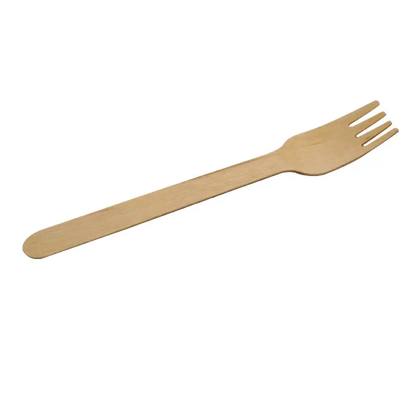 High Quality Disposable Mini Printed Birch Solid Wooden Forks Teeth Spoons Knife