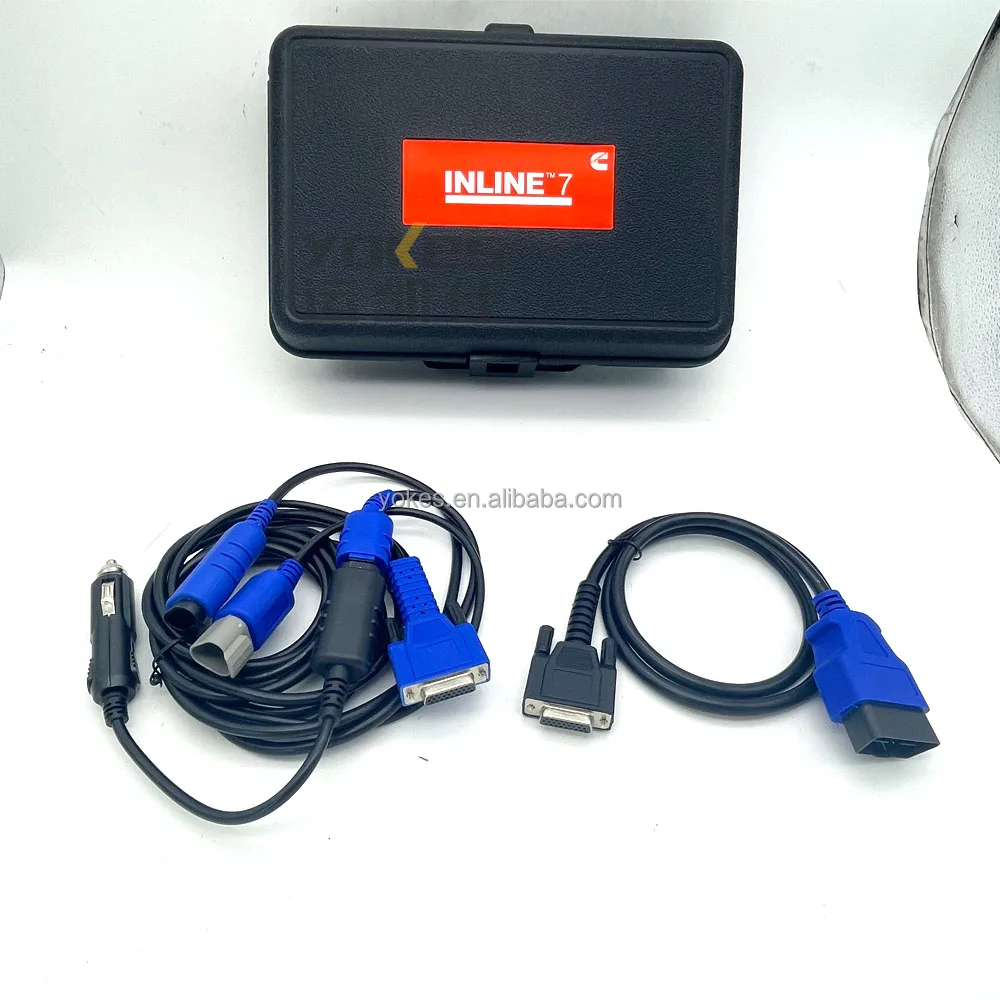 INLINE 7 Diagnostic Tool Engine Fault Scanner Detection Data Adapter Excavator Parts 5299899 for Cummins Komatsu