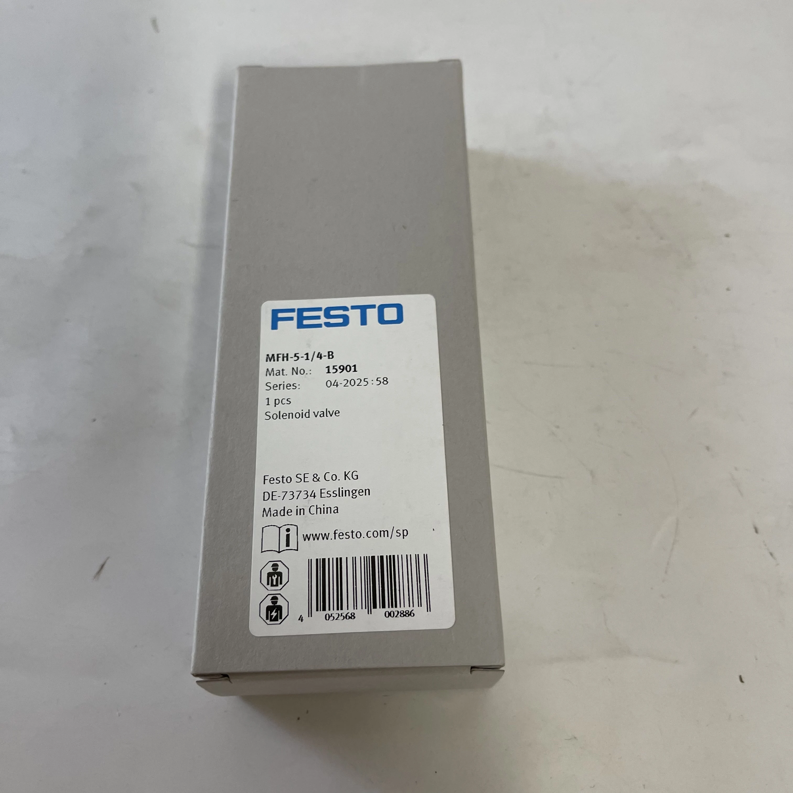FESTO Solenoid Valve MFH-5-1/4-B