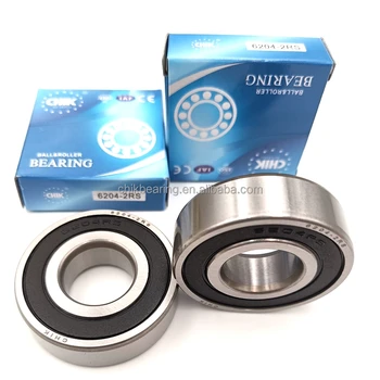 6205-2RS Ball Bearing – 25x52x15mm, C3 Clearance, Rubber Sealed, Premium Chrome Steel