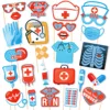 red   A set of props for nurses (25+stick glue)