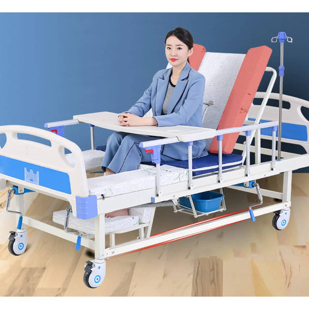 Заводская поставка оптовая цена Прямая продажа от производителя электрическая кровать для кормления плоская Больничная койка с