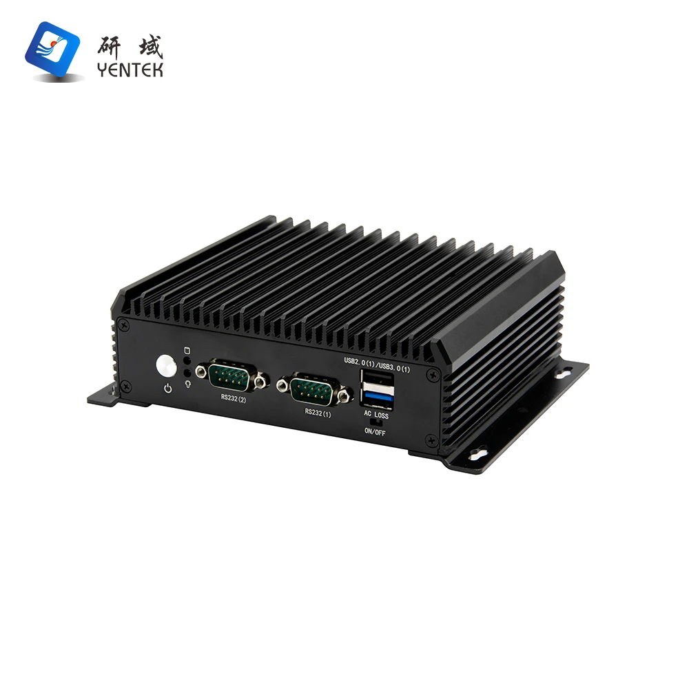 mini computer黒 Dual LAN Dual COM Industrial Computer Intel I5 8265U 8G LPDDR3