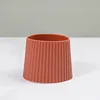 Silicone cup sleeve-coral color-coral silicone cup sleeve