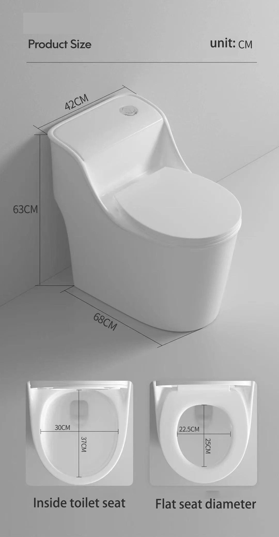 Amaze light luxury modern creative small household flush toilet custom color bathroom siphon type ceramic toilet factory