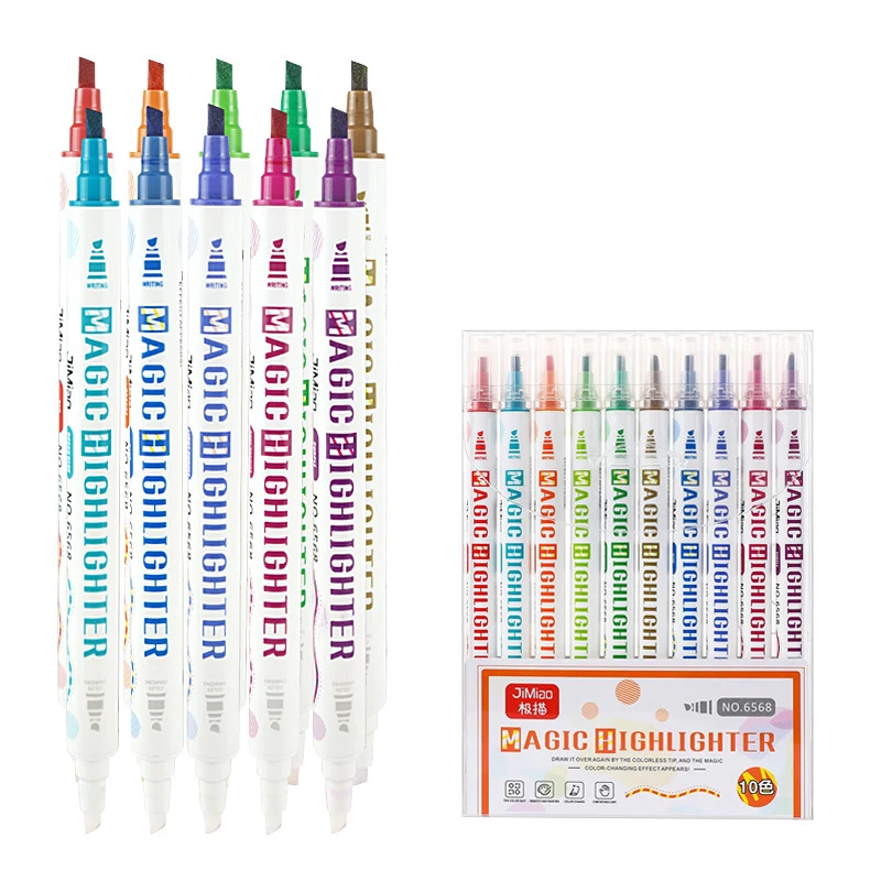 Набор маркера с изменяющимся цветом 10 шт.