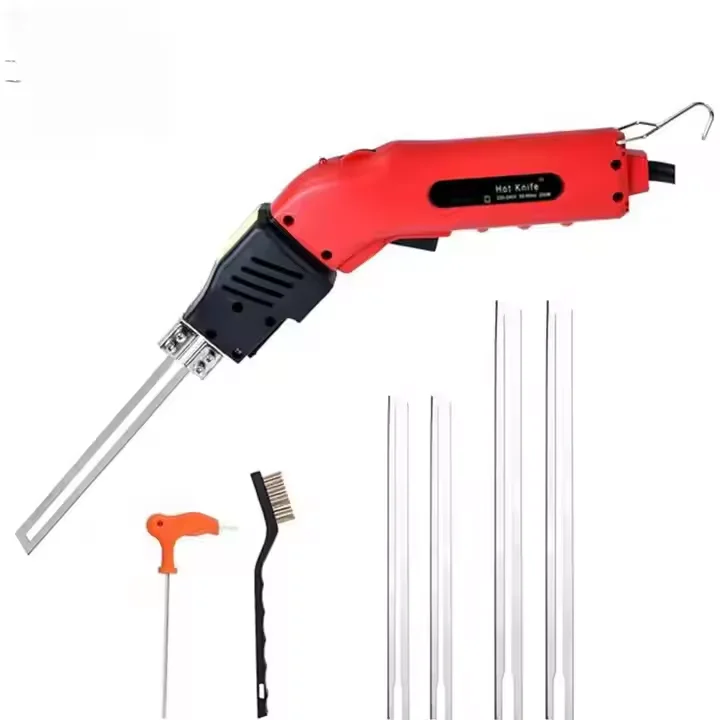 TEBAK 150W Air Cooled Electric Foam Cutter Heat Cutting Knife EPS EVA XPS for Cutting Fabric Leather Cable Plastic and Rubber