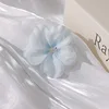 Blue cherry blossoms