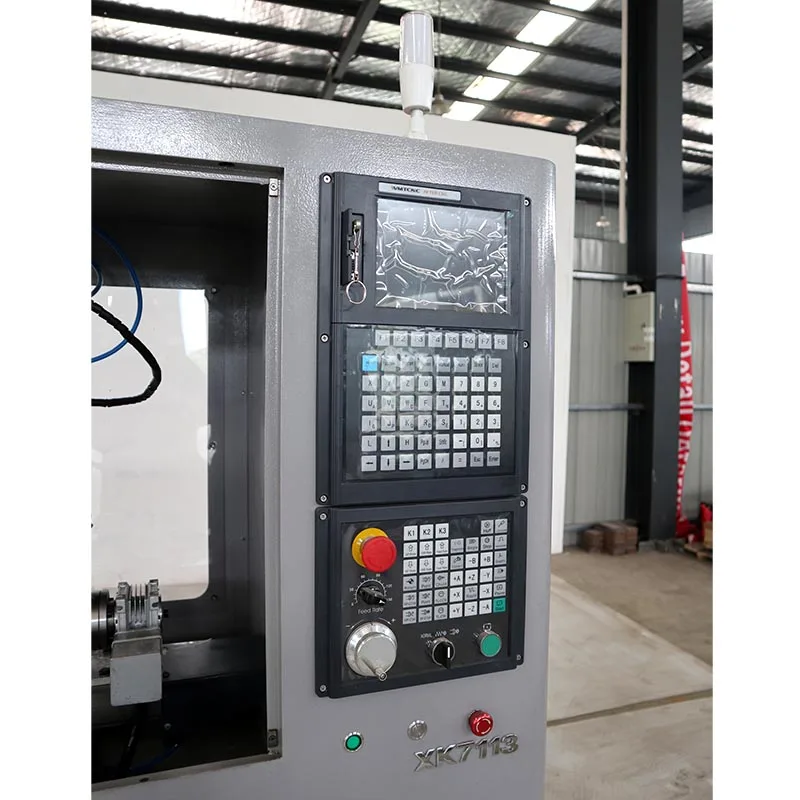 XK7113D High Precision Light Duty 3-axis Small CNC Milling Machine Small Desktop Mini CNC  Metal Milling Machine for Sale