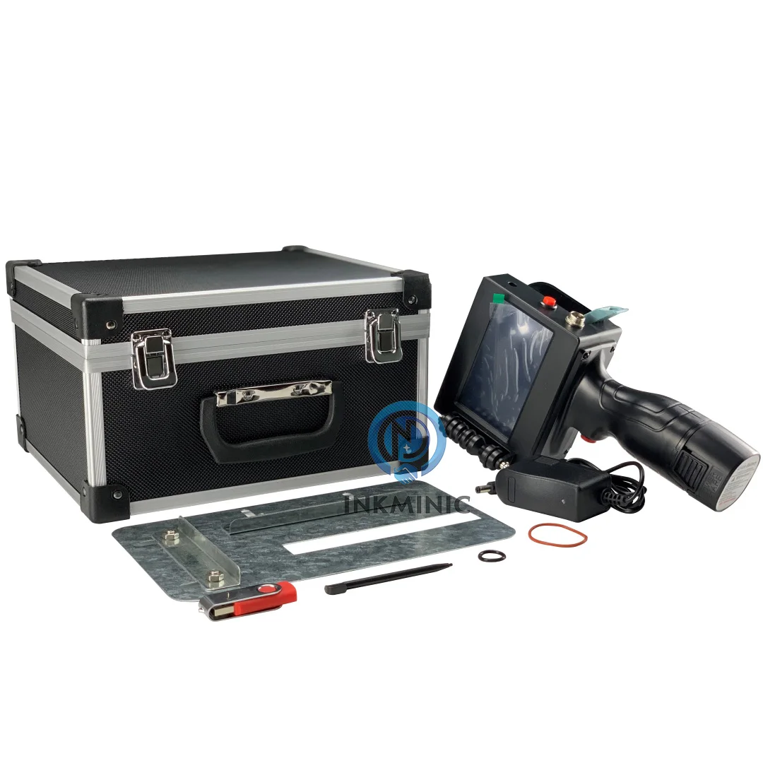 2024 New Machine Metal or Plastic Expiry Date Handheld Inkjet Printer Manual Printing Machine Price