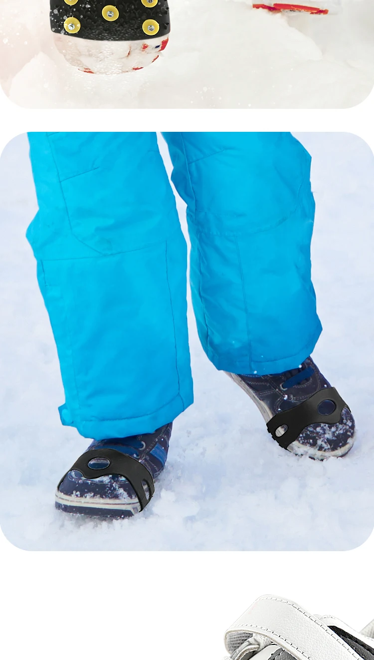 Nonslip Shoe Cover Ice Snow Grippers Over Shoe Boot Traction Cleat