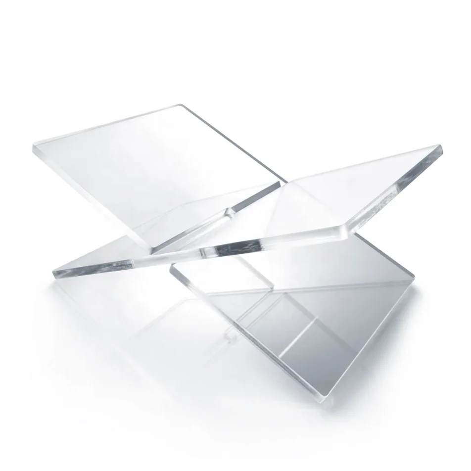 Transparent Folded Open Acrylic Book Stand Reading Holder Shelf Acrylic Cookbook Display Stand