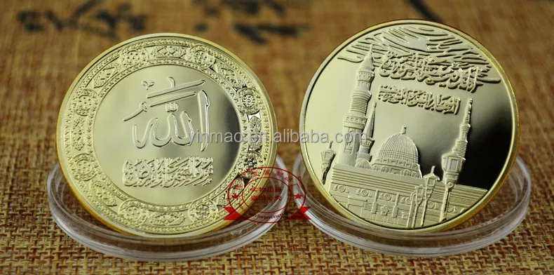 Иранская золотая монета 5 букв. Золотые монеты ИГИЛ.