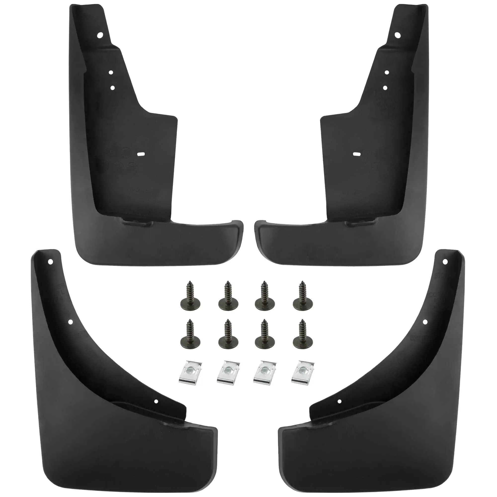 Auto parts Front and Rear Side Mud Flaps Splash Guards Mudflaps Fits for Jeep Compass 2011 2012 2013 2014 2015 2016