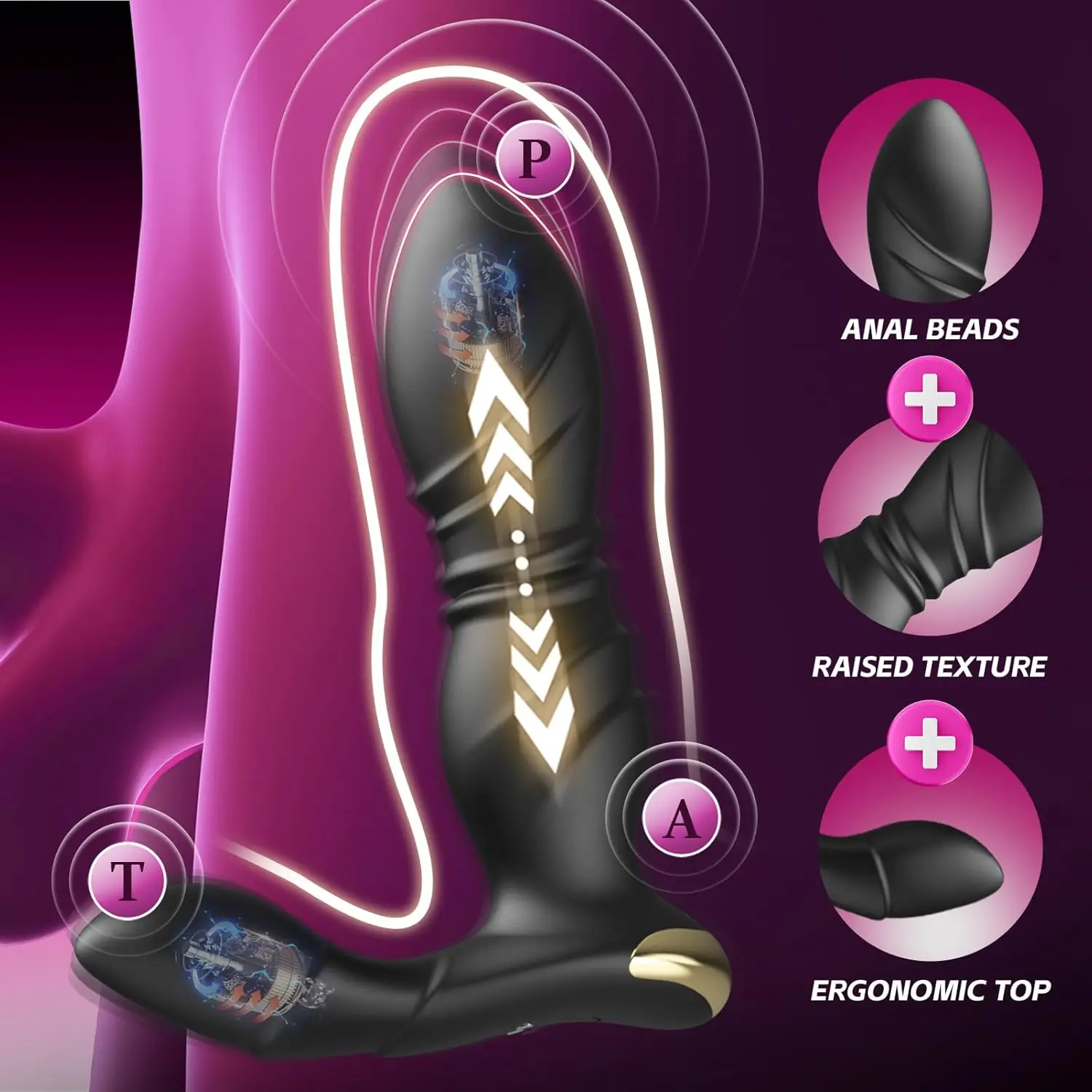 Wearable Vibrating Panties with App&Remote Control Vibrators with 8 Powerful Thrusting Vibrations Sex Toy for Couples Wearable Vibrating Panties with App&Remote Control Vibrators with 8 Powerful Thrusting Vibrations Sex Toy for Couples