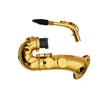 Tubo curvato modificato con rivestimento dorato
