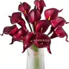 Wine red-yellow heart