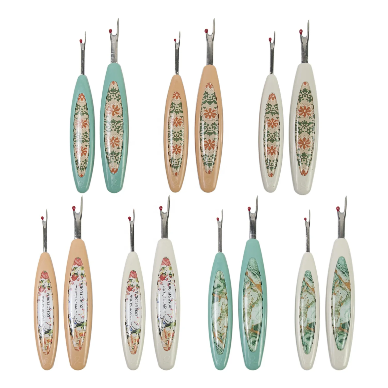 2 PCS Seam Ripper Sharp Sewing Seam Thread Remover Cutter with Plastic ...