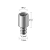 1.6*2mm (M1.2 thread)