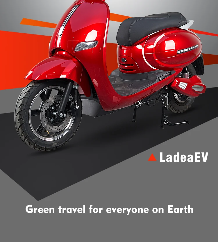 2025 Classic Electric Motorcycle 1100w/1300w 65km/h Speed 70km Range Electric Moped Scooter/electric Motorcycle for Adult