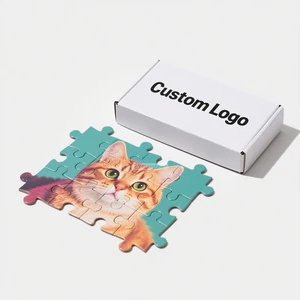 Factory Wholesale Blank Jigsaw Puzzle Animal World Jigsaw Puzzle Toys Jigsaw Puzzles Pet for Kids