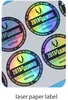 Laser Paper Sticker