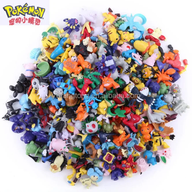 Hot Wholesale Good Quality 2-3cm Mini Child Toy Action Figure pokemoned-  go for Kids